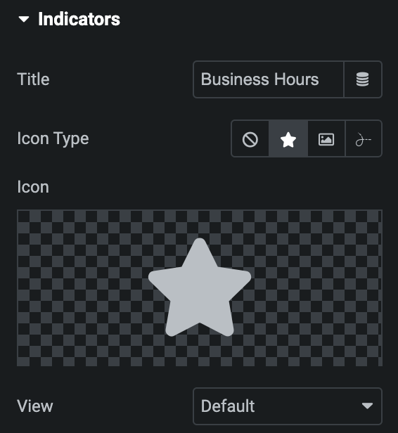 Business Hours: Indicator Settings
