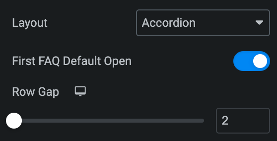 FAQ: Content Accordion Layout Settings
