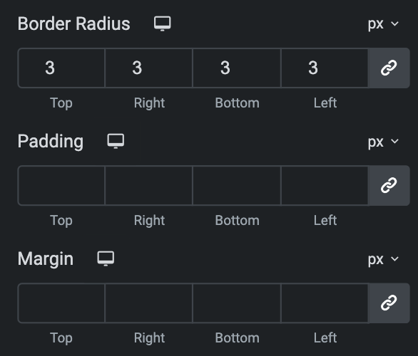 Advanced List: Badge Style Settings