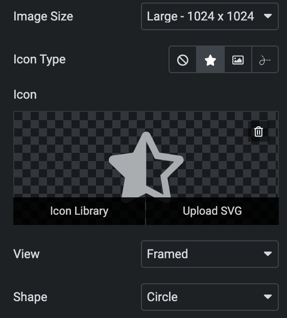 Image Accordion: Content Settings