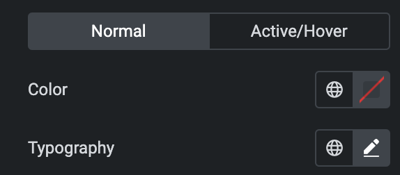 Image Accordion: Counter Style Settings(Normal)