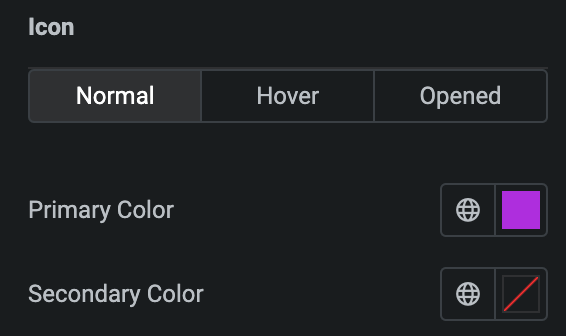 FAQ: Icon Style Settings(Normal)