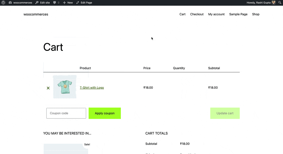 Frontend Product Editor: Cross-Sell Products
