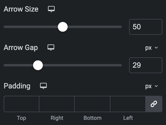 Instagram Feed: Carousel Prev/Next Navigation Style Settings