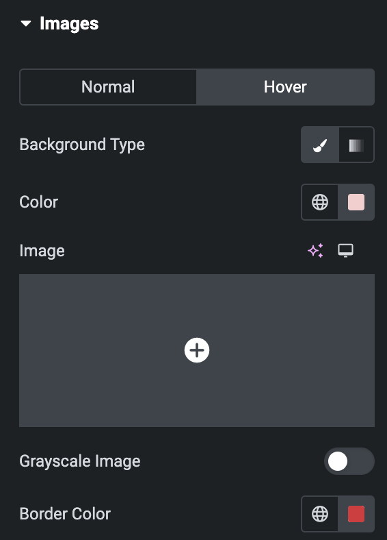 Instagram Feed: Images Style Settings(Hover)