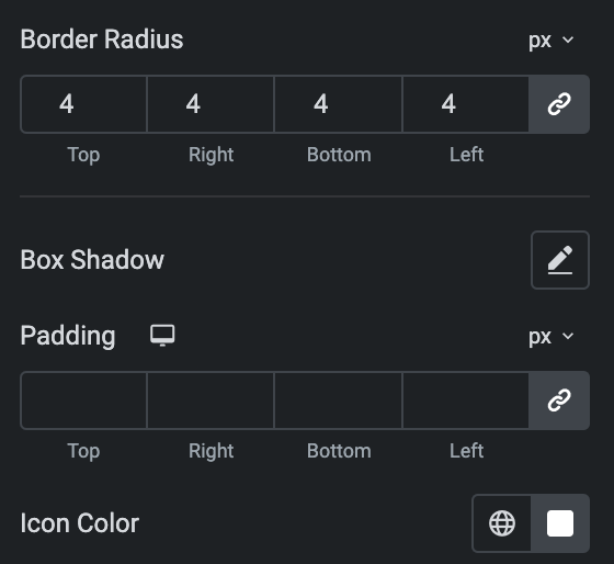 Instagram Feed: Images Style Settings