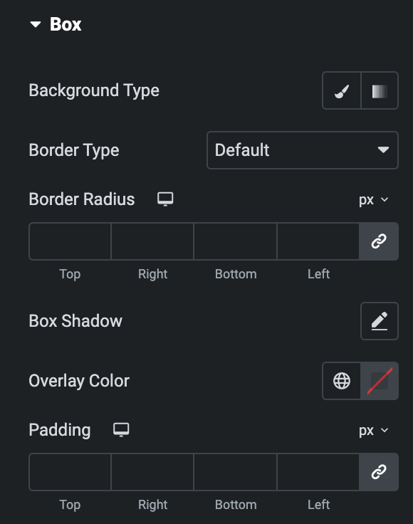 Business Hours: Box Style Settings