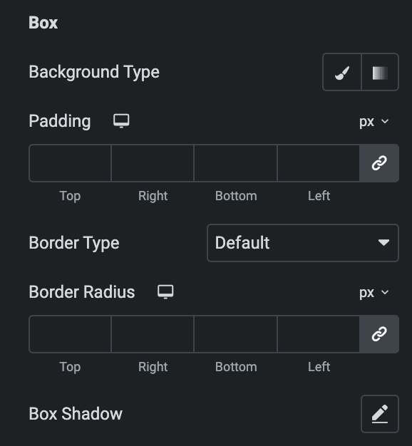 Business Hours: Box Style Settings